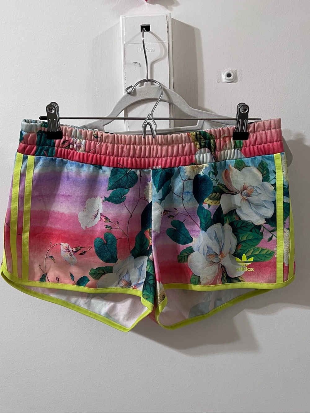 Adidas x Farm Rio “Floralina” Running Shorts